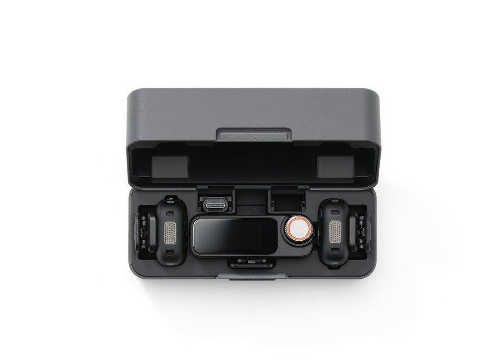 DJI Mic 3 (2 Transmitters + 1 Receiver + Charging Case)