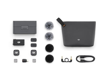 DJI Mic 3 (2 Transmitters + 1 Receiver + Charging Case)