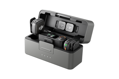 DJI Mic 3 (2 Transmitters + 1 Receiver + Charging Case)