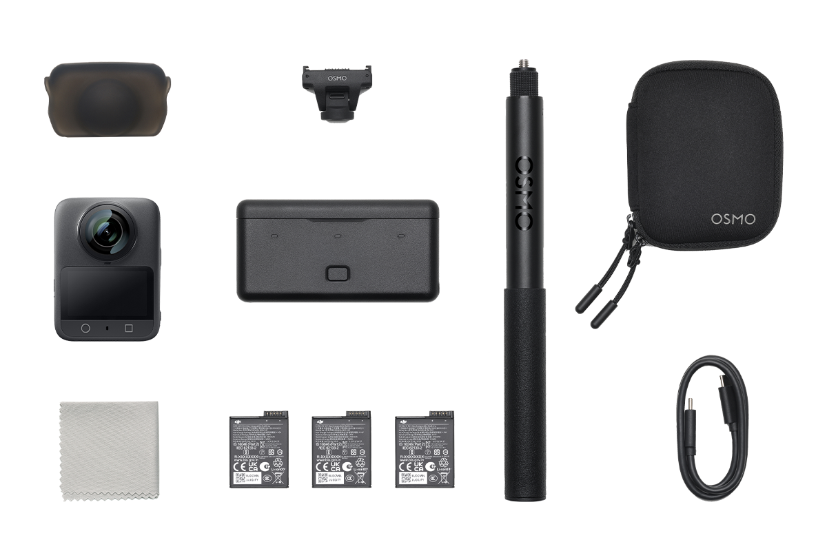 DJI Osmo 360 Action Camera Adventure Combo