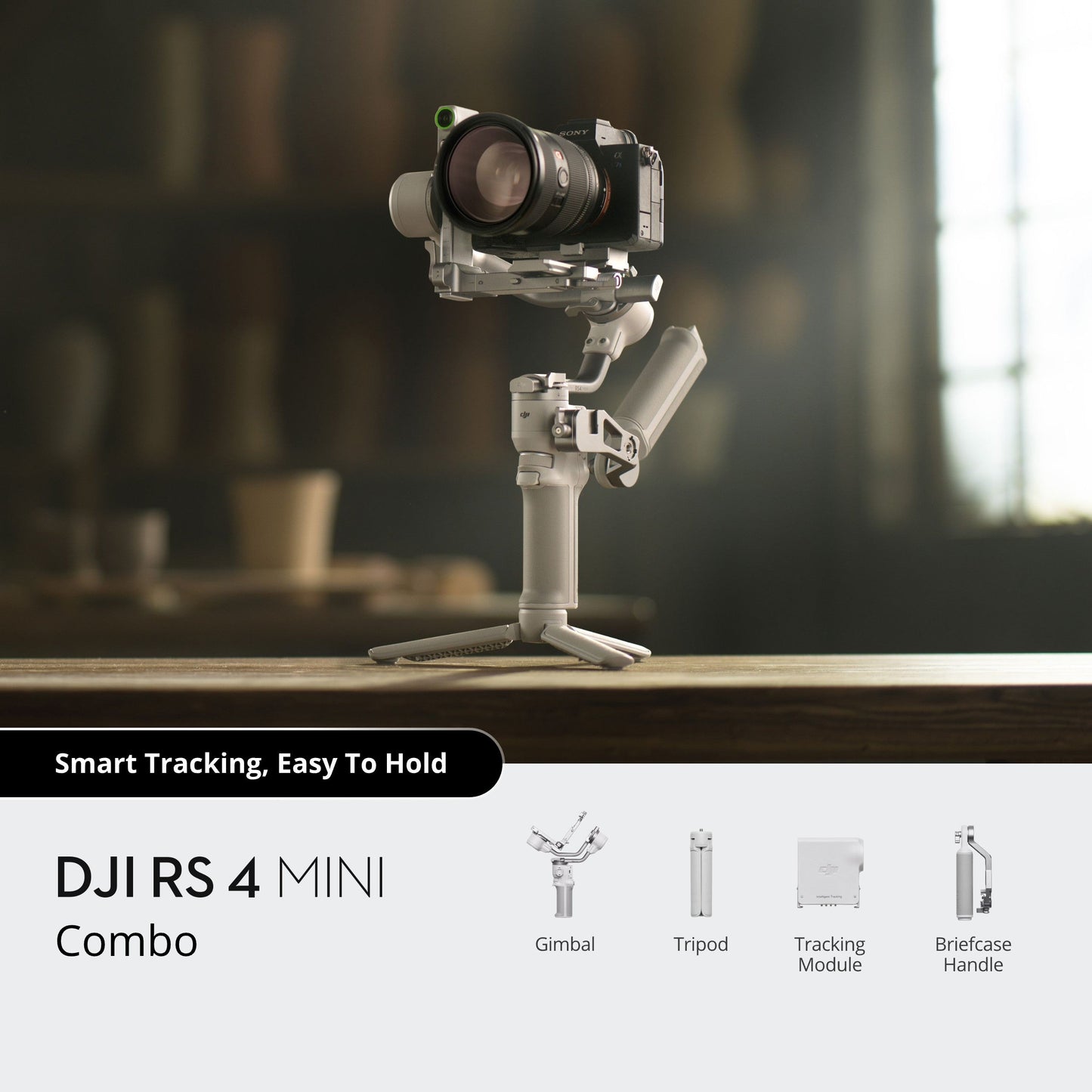 DJI RS 4 Mini Combo - Handheld Camera Stabilizer